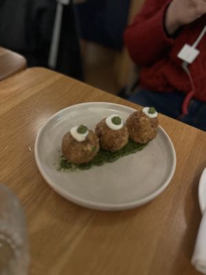 Arancini ai Funghi  at Conceria in Montreal