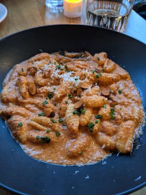 Sugo Romesco Cavatelli at Conceria in Montreal
