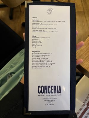   at Conceria in Montreal