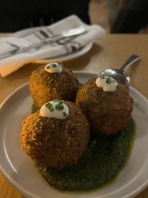 Arancini   at Conceria in Montreal