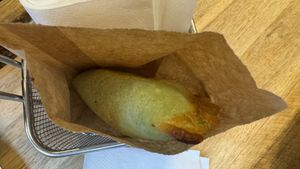 Vegan Empanada  at Rada Arepa Heidelberg in Heidelberg