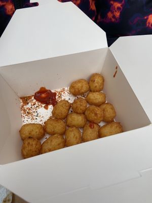 free tatter tots when you sign up to their loyalty scheme  at SushiDog - Seven Dials in London