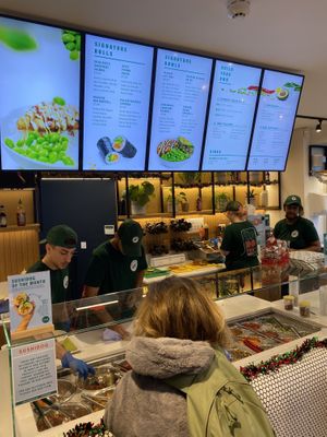 Serving area  at SushiDog - Soho in London