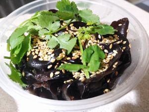 Wood ear mushroom salad at Vegify in Knoxfield