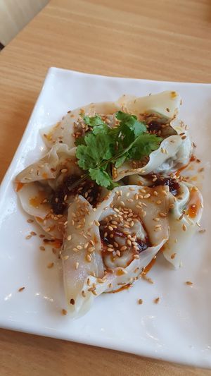 Spicy dumpling at Vegify in Knoxfield