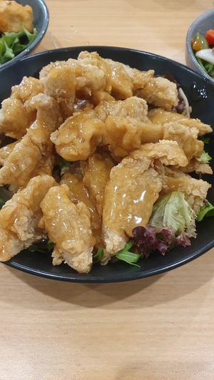 Large lemon chicken at Vegify in Knoxfield