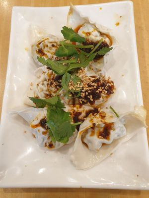 Chilli dumplings $6.00: pretty good at Vegify in Knoxfield