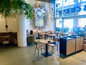 Interior  at Caffè Pascucci in Milan