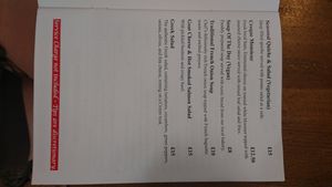 Vegan soup of the day at The Fourteas. in Stratford-upon-avon