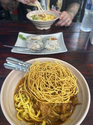   at Pa Yod Shan Vegetarian Cafe in Chiang Mai