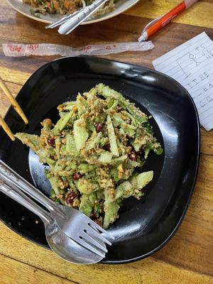 Cuber salad  at Pa Yod Shan Vegetarian Cafe in Chiang Mai