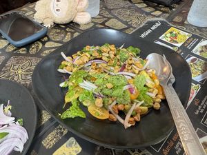 Spicy Bean Saladd  at Pa Yod Shan Vegetarian Cafe in Chiang Mai