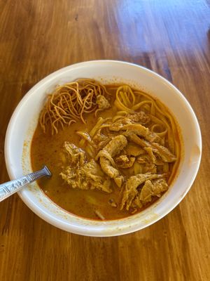 201 khow soi vegan  at Pa Yod Shan Vegetarian Cafe in Chiang Mai