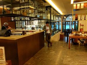 bar area  at Baker and Spice in Dubai