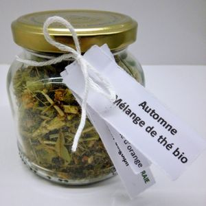 Mélange de thé bio at Kiosque de la Châtaigneraie in Saint Gingolph