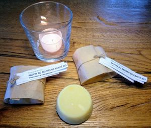 Savons naturelles vegan & bio at Kiosque de la Châtaigneraie in Saint Gingolph