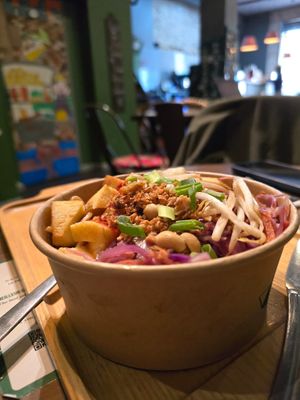 Nouilles sautté  at Ca Phe S - Vietnamese Coffee in Marseille