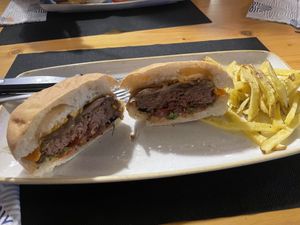 Beyond burger  at Sant Jeroni in El Bruc
