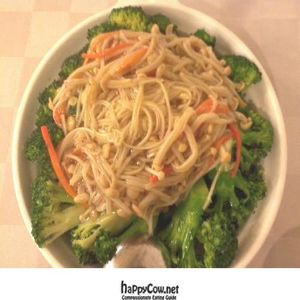 Broccoli dish at Natural and Healthy Vegetarian Cuisine in Kowloon