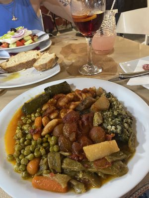   at The 50 / 50 Tavern in Corfu