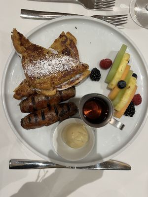 stuffed french toast (my favorite!)  at Crossroads Kitchen in Las Vegas