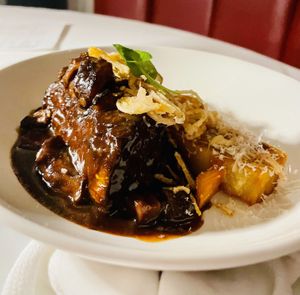 Yes please! Eggplant short rib   at Crossroads Kitchen in Las Vegas