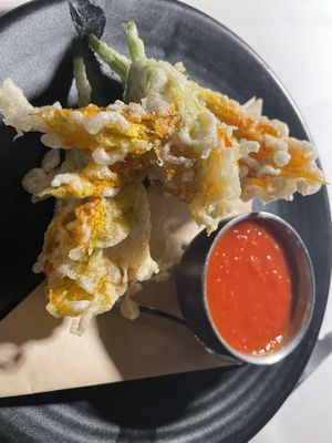 Stuffed banana blossoms  at Crossroads Kitchen in Las Vegas