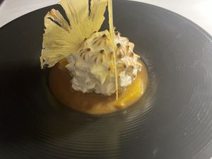 Baked alaska  at Crossroads Kitchen in Las Vegas