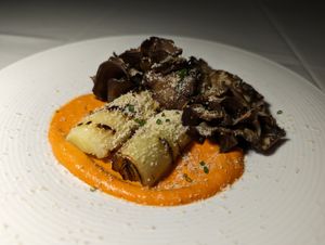 Charred leaks at Crossroads Kitchen in Las Vegas