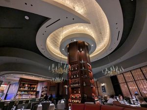 Beautiful interior at Crossroads Kitchen in Las Vegas