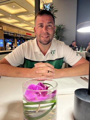 Ambiance and company very nice 😊 celebrating 20 years today 🫶🏽  at Crossroads Kitchen in Las Vegas