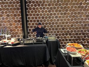 Fresh pasta cooked to tastee  at Crossroads Kitchen in Las Vegas