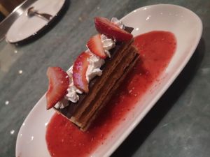 Dessert special menu at Crossroads Kitchen in Las Vegas