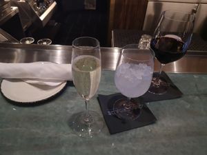 Drinks at Crossroads Kitchen in Las Vegas