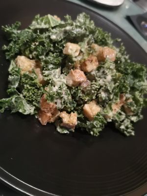 Kale salad at Crossroads Kitchen in Las Vegas