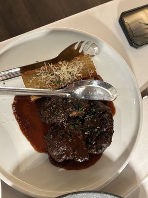 Lions mane steak  at Crossroads Kitchen in Las Vegas