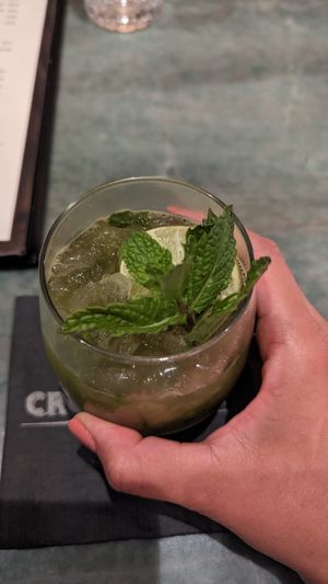 Green Haze Mocktail at Crossroads Kitchen in Las Vegas