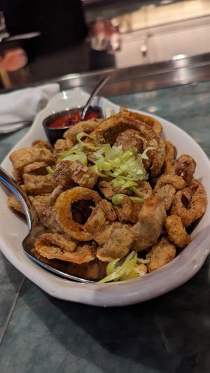 Calamari at Crossroads Kitchen in Las Vegas