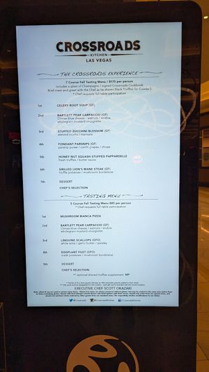  at Crossroads Kitchen in Las Vegas