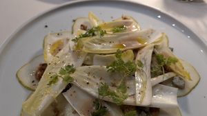 Climax blue cheese -- was quite good but there wasn't much in the salad at Crossroads Kitchen in Las Vegas