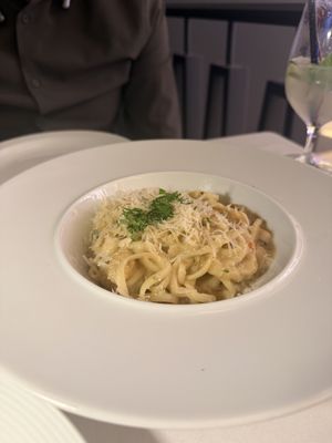 Linguine scallops   at Crossroads Kitchen in Las Vegas