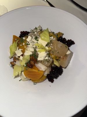 Pear/beet salad!  at Crossroads Kitchen in Las Vegas