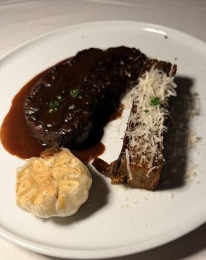 Mushroom steak - wow   at Crossroads Kitchen in Las Vegas