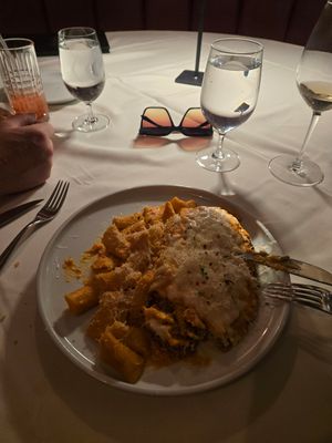 The best chicken parmesan at Crossroads Kitchen in Las Vegas
