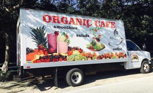 Cafe truck at Food For Thought Cafe in Marathon