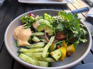 Tofu bowl was so delicious at  Verte in Stockholm