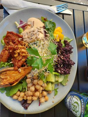 BBQ bowl at  Verte in Stockholm