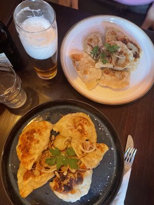 Dumplings  at  Verte in Stockholm