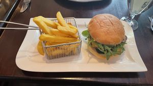 „Vegoburger"  at  Verte in Stockholm