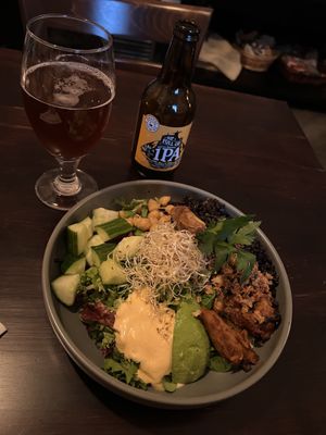 BBQ bowl  at  Verte in Stockholm